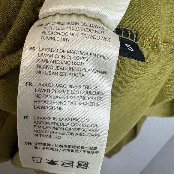 John Elliot SL University Tee Long Sleeve Crew Neck T-Shirt Casual Green XXL - Picture 9 of 11